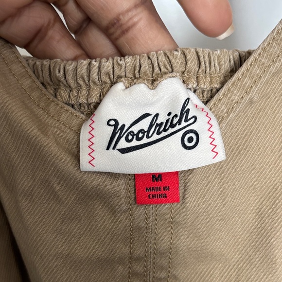 Woolrich Dresses & Skirts - Woolrich Beige/Tan Casual Dress with Branded Neck Label